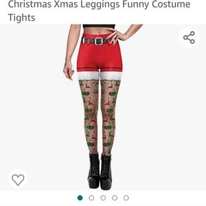 Ugly Christmas sweater leggings